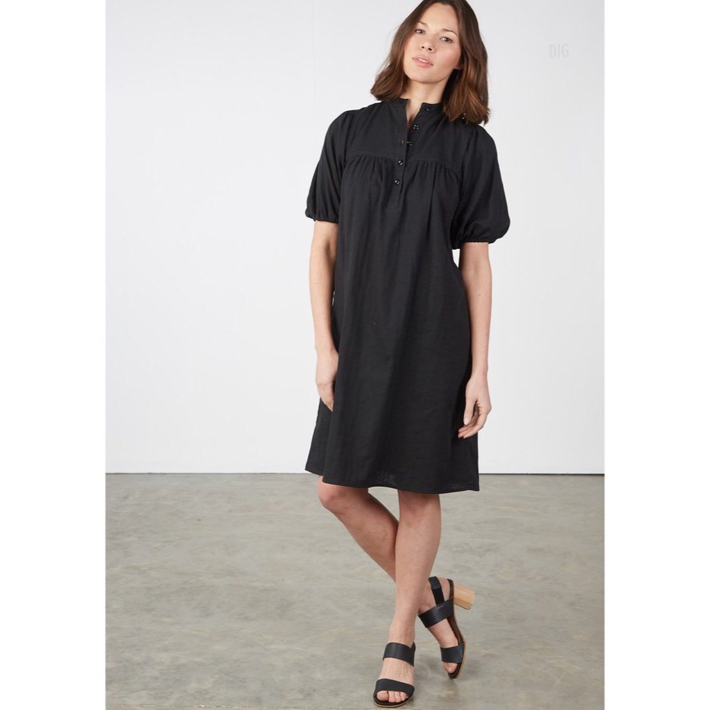 Loup Black Grace Cotton Dress